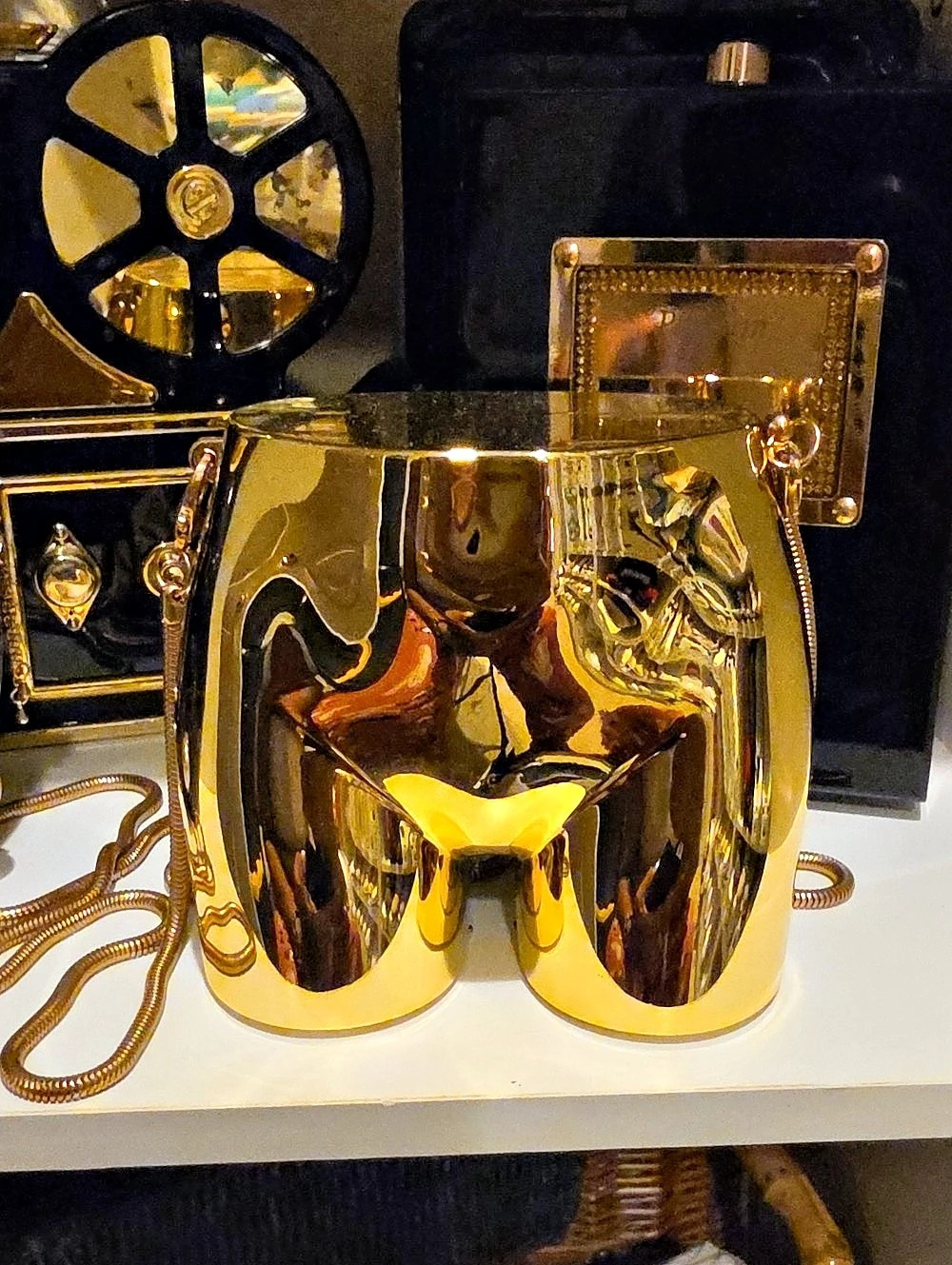 Gold Mini Bag Like New